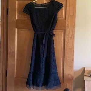 Adrianna Papell Navy Dress